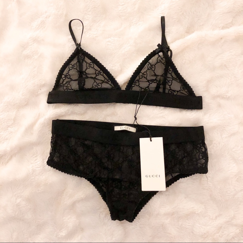 Gucci Bra and Underwear Set